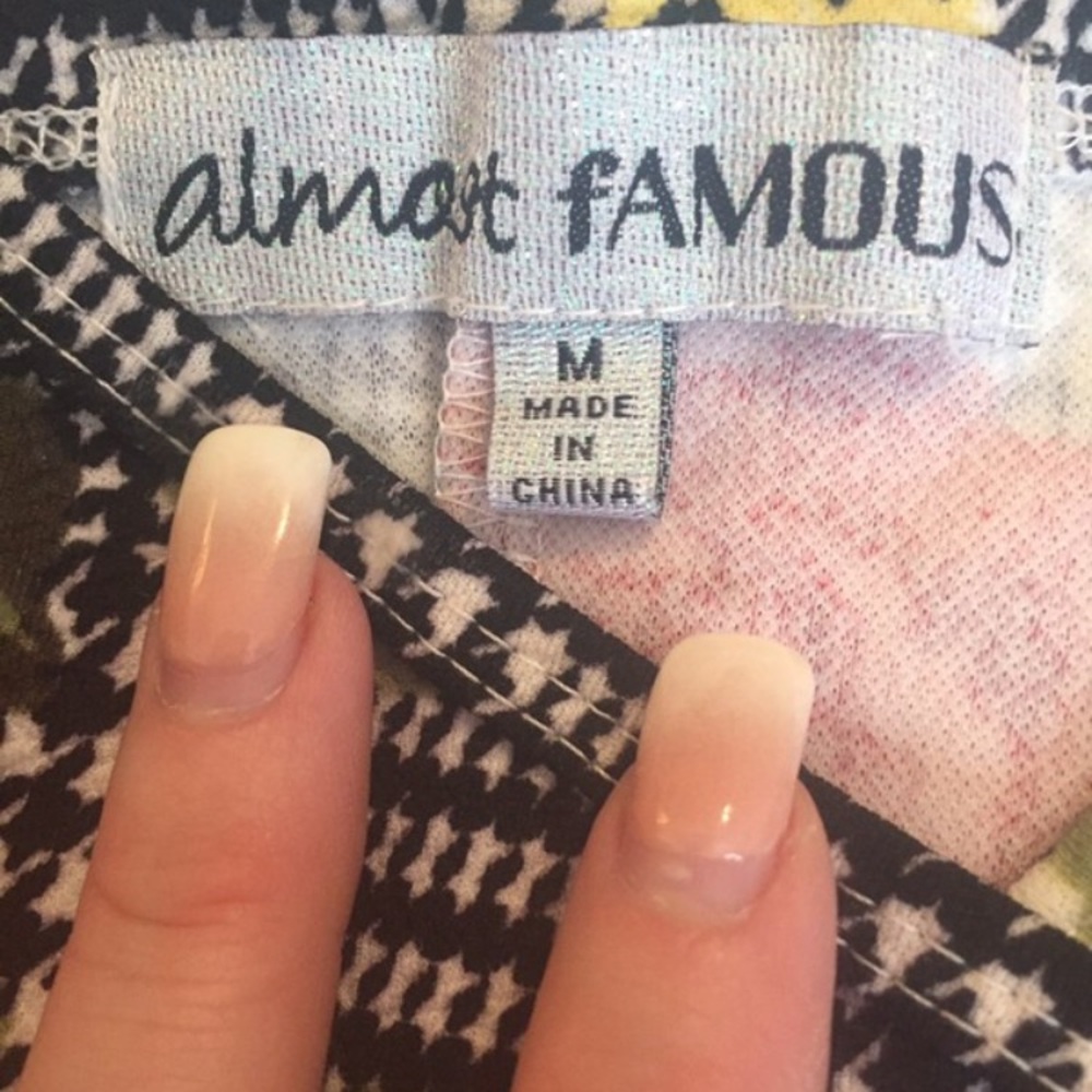 ALMOST FAMOUS Patterned Dress - Picture 3 of 3